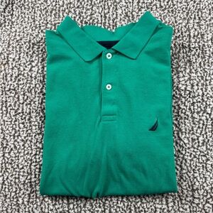 Nautica Green Polo Shirt - men’s Slim Fit size XL